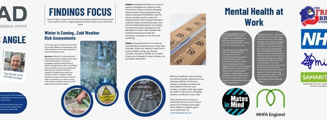 ACAD’s October Audit Newsletter is here!  